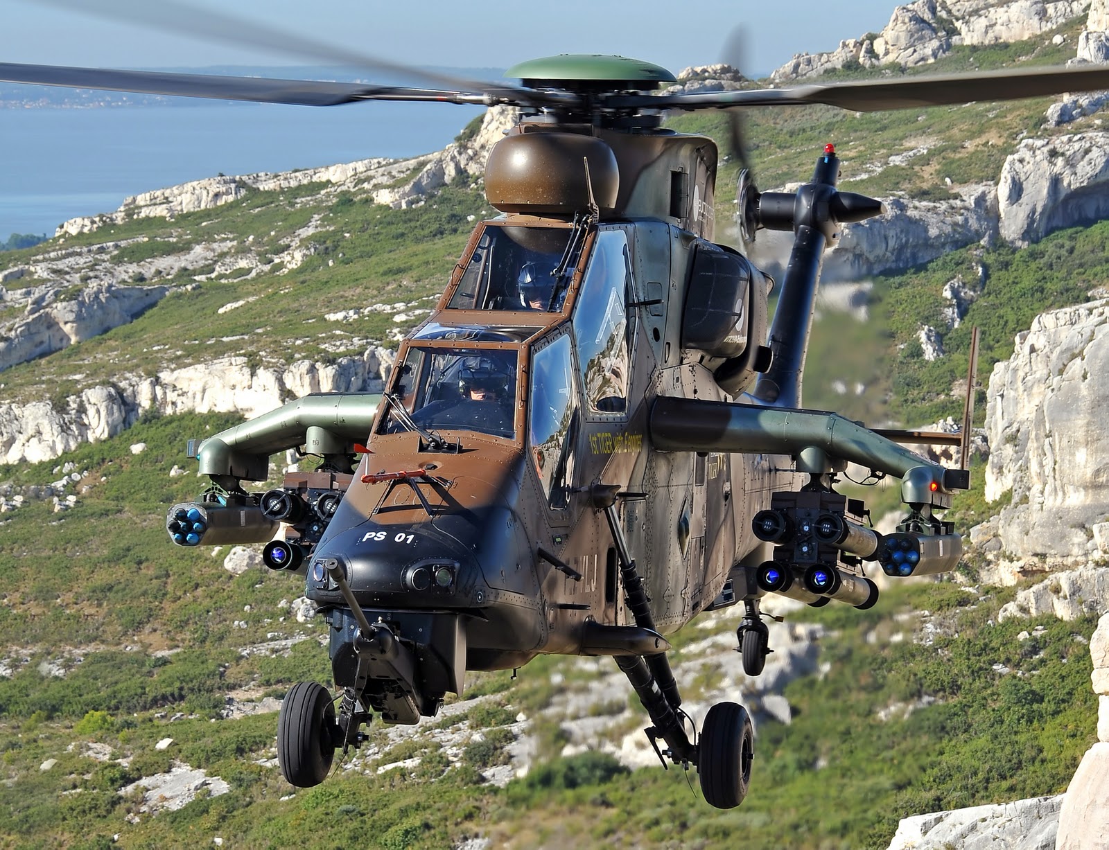 O Tiger da Airbus Helicopters seria o outro forte candidato. (Imagem: Airbus Helicopters)