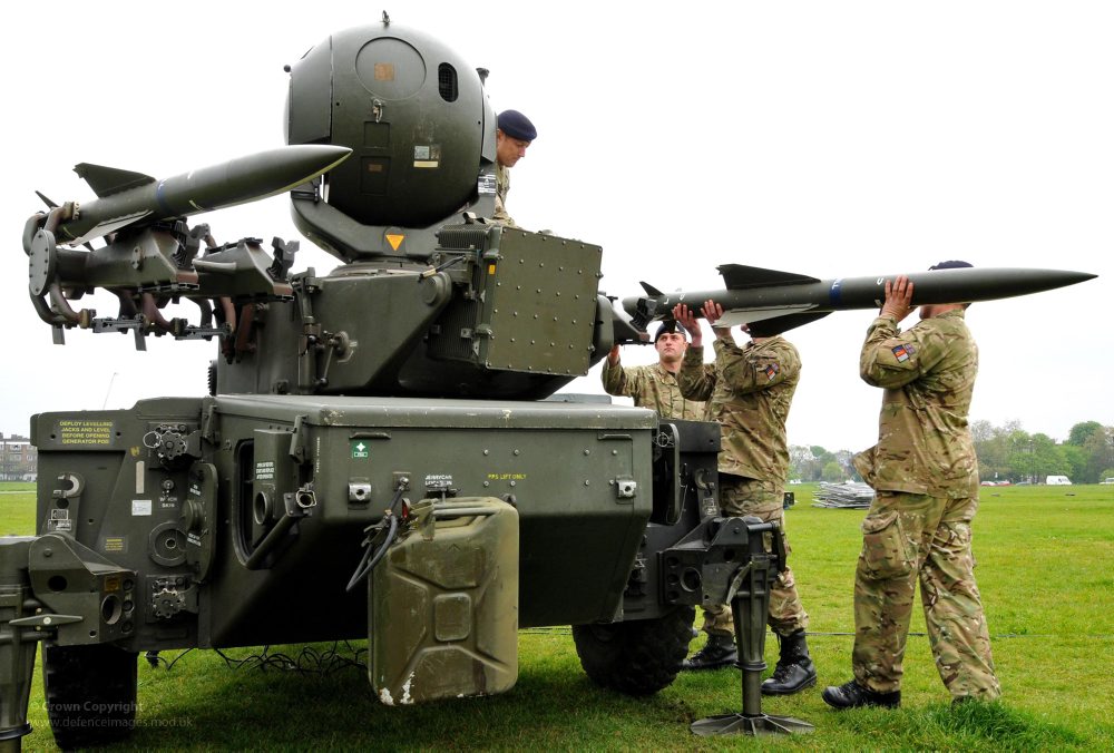Soldiers Load a Rapier Missile System During London Olympics Security Exercise