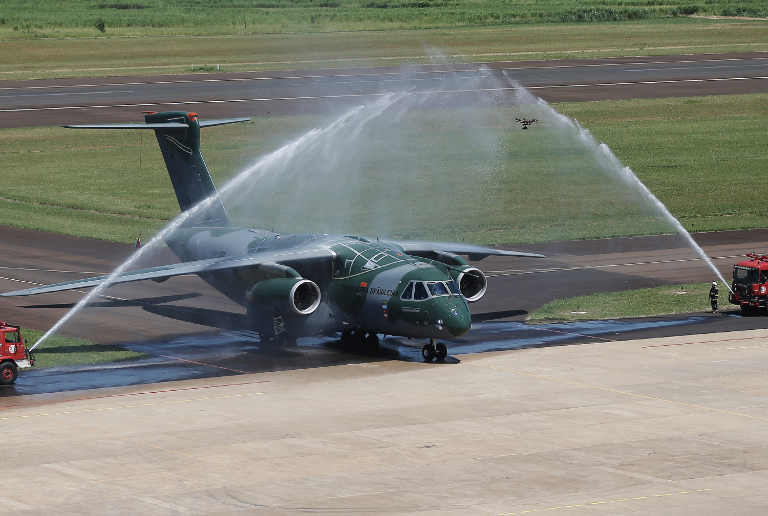 Portugal é signatário de uma carta de intenção para aquisição de seis KC-390. (Imagem: EDS)