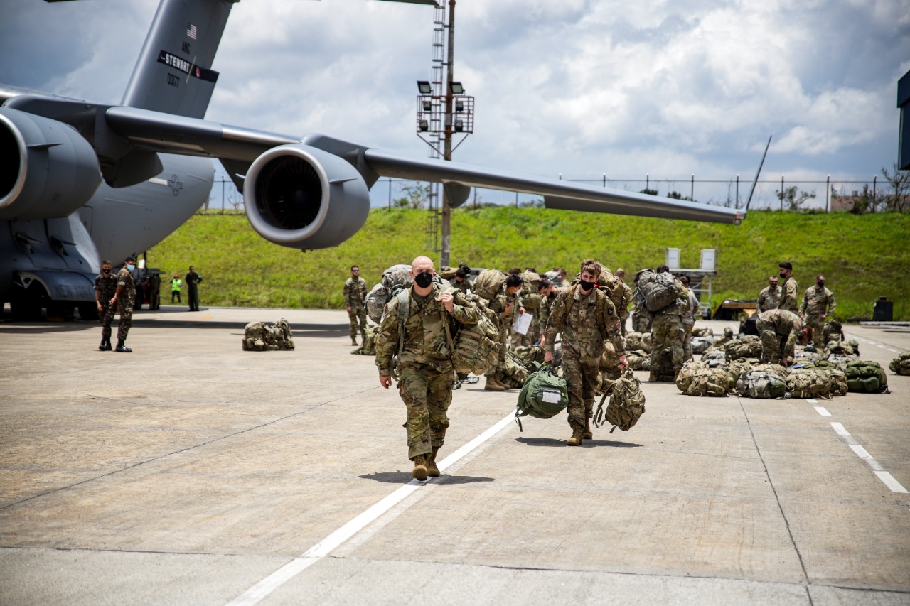 Militares dos EUA chegam ao Brasil 