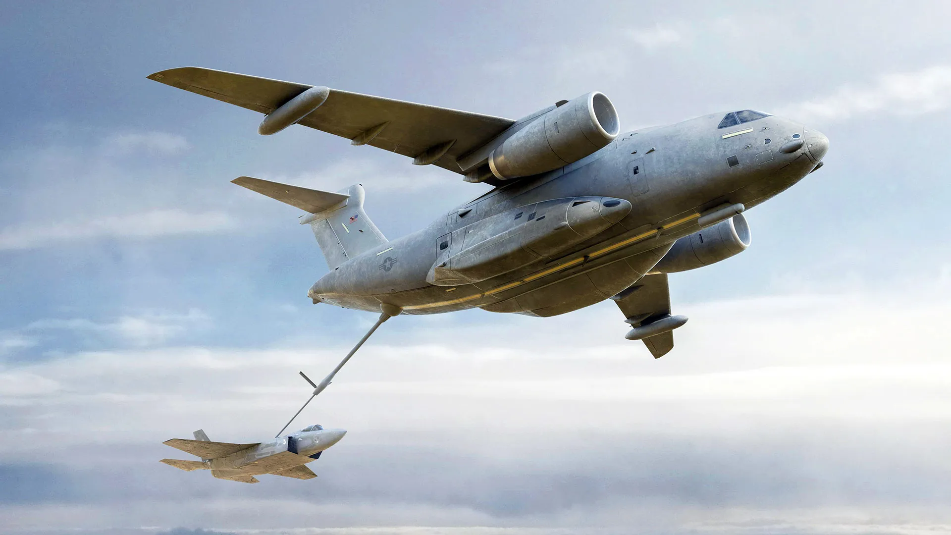 Em 2022, a Embraer acertou com a L3Harris para projetar a lança e vender o KC-390 aos EUA, mas acordo se encerrou em 2024. Imagem: Embraer/divulgação.