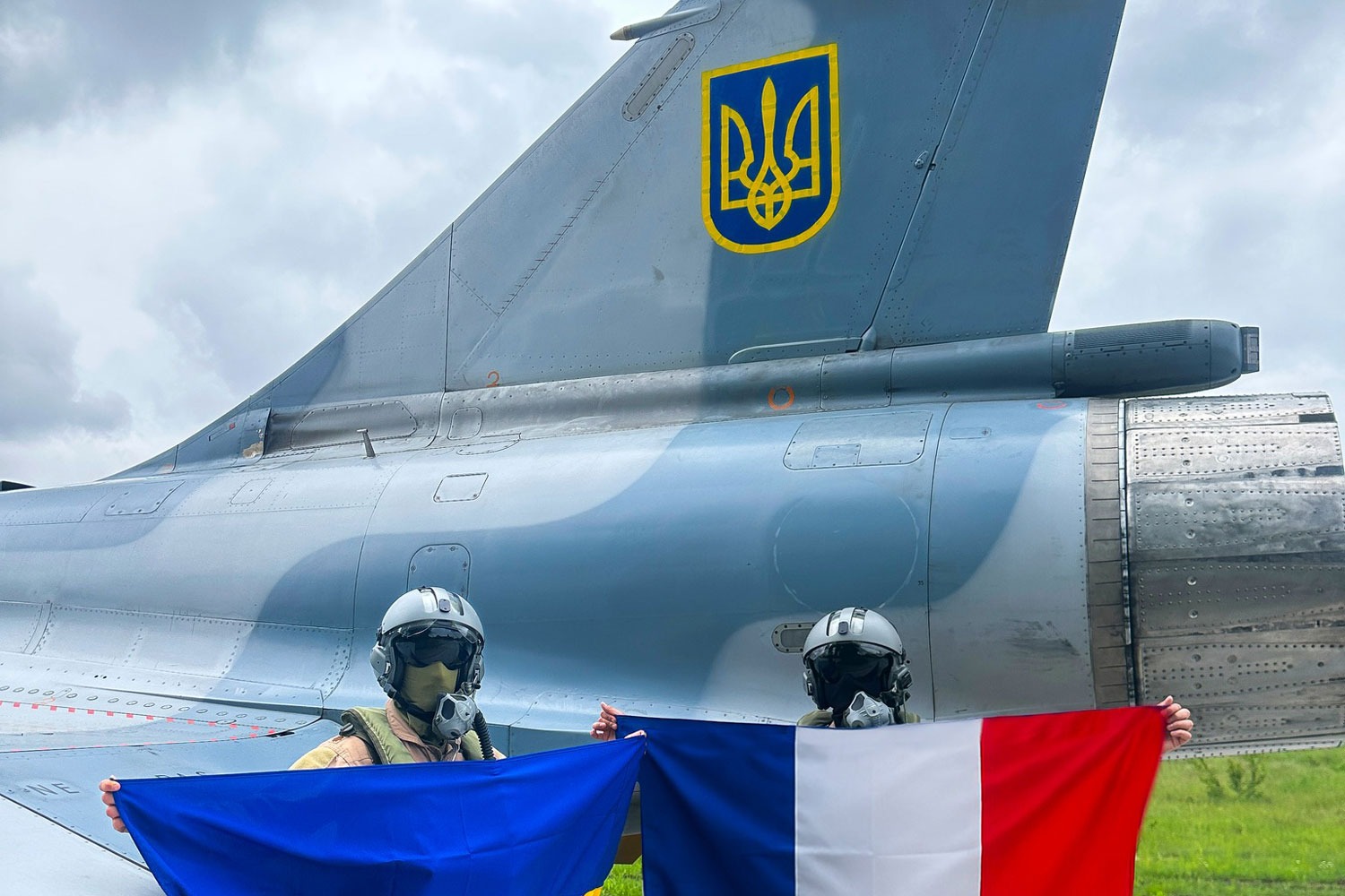 França entregou pelo menos seis Mirage 2000 para a Ucrânia em fevereiro de 2025. Foto: Ministério da Defesa da Ucrânia.