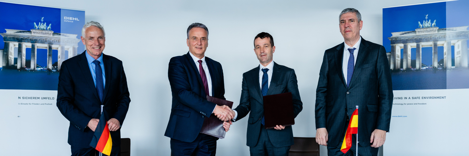 Acordo entre Diehl e Indra reforça bases industriais e tecnológicas na Europa. (Divulgação)