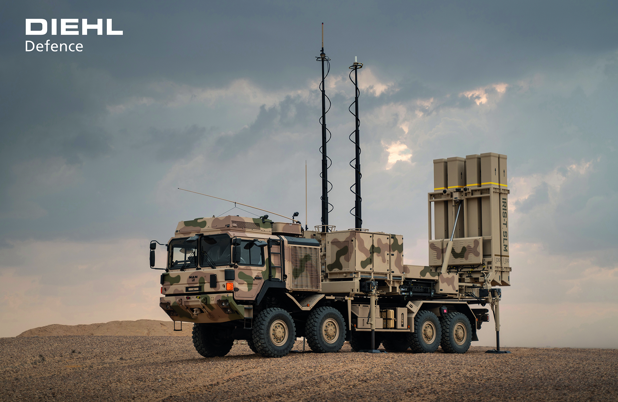 IRIS-T SLM GBAD (Diehl Defence, divulgação)