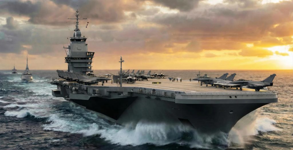 France Libre será o nome do novo porta-aviões nuclear da França.