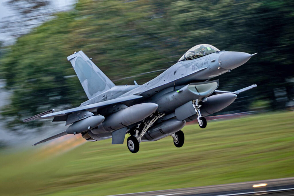 F-16 Block 70 da Força Aérea Búlgara. (Lockheed Martin/Divulgação)