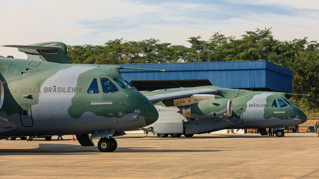 Embraer KC-390 Millennium da Força Aérea Brasileira (Suboficial Johnson Barros/FAB/Divulgação)