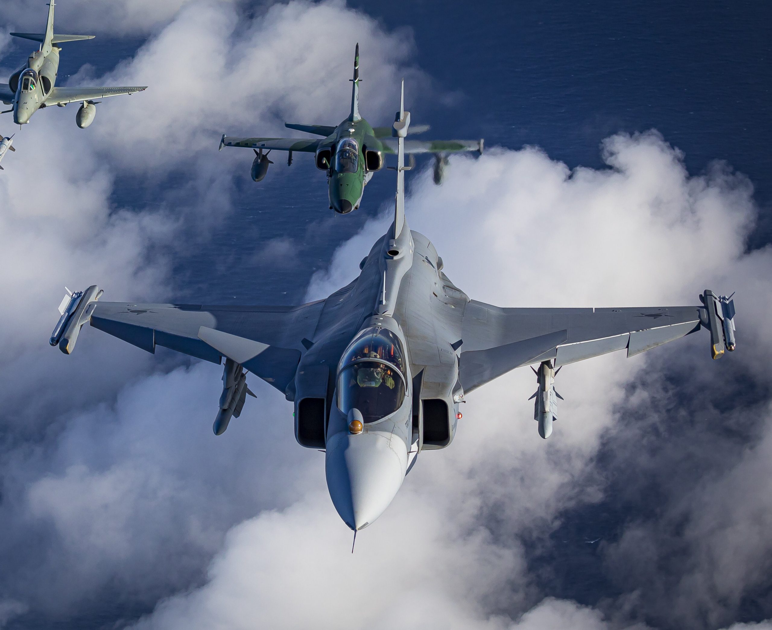 FAB reforça: Gripen é o substituto do AMX (SO. Johnson Barros/FAB)