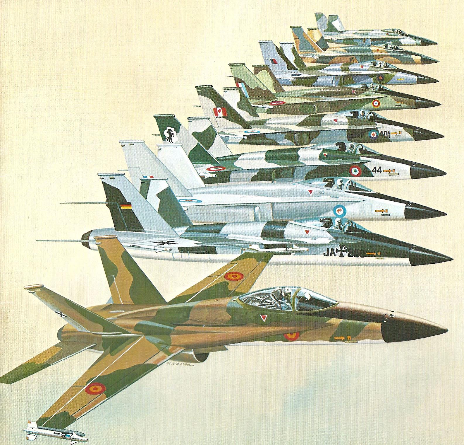 A Northrop ofereceu o F-18L para diversos países. Apesar do potencial, o Hornet terrestre não vingou (via Reddit)
