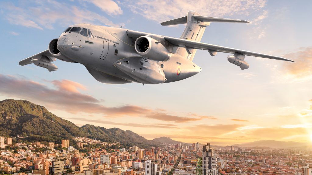 Colômbia adquire o Embraer KC-390 Millennium (Embraer/Divulgação)