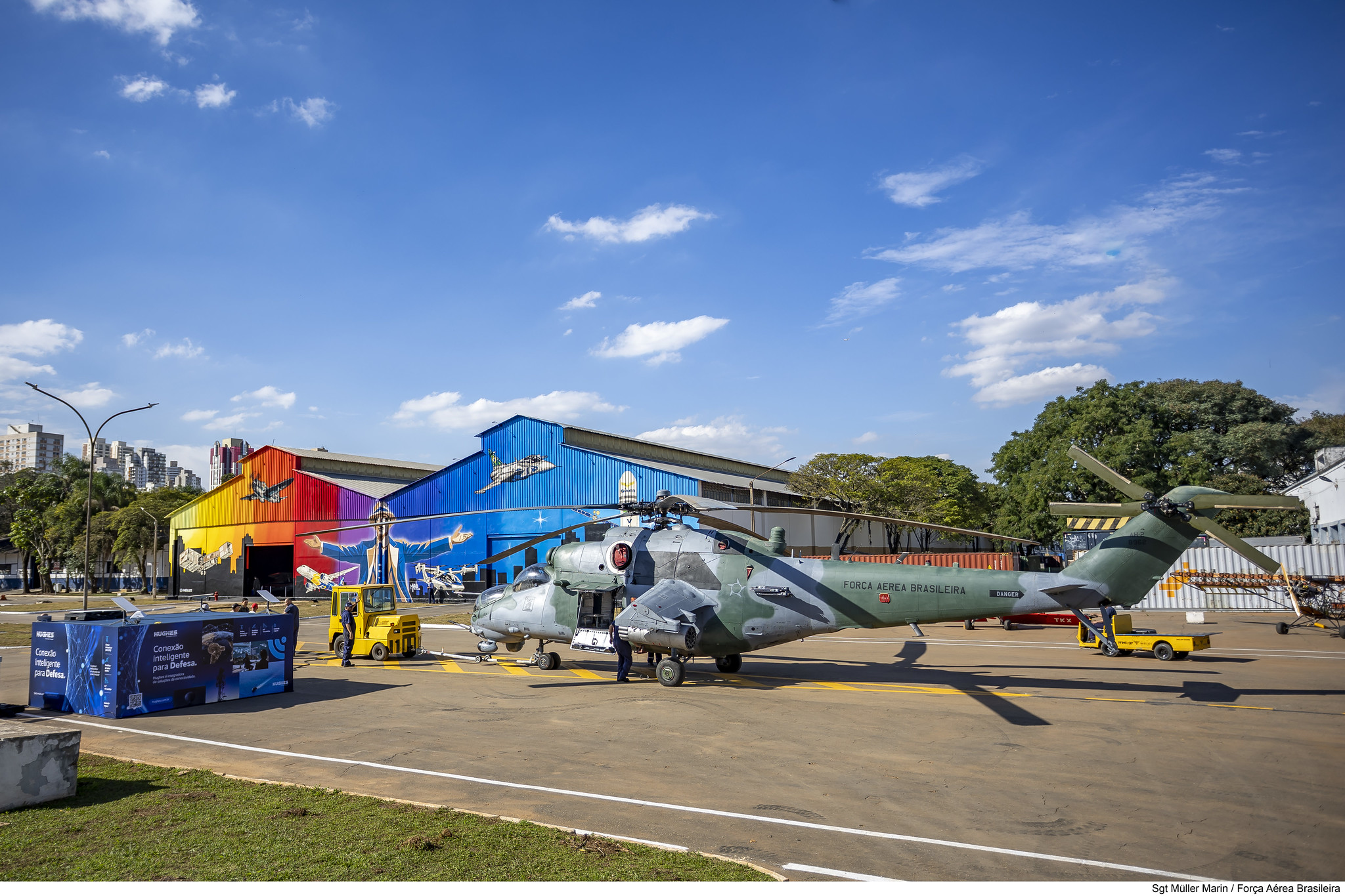 AH-2 Sabre preservado no Museu Aeroespacial Paulista (Sgt. Müller Marin/FAB)