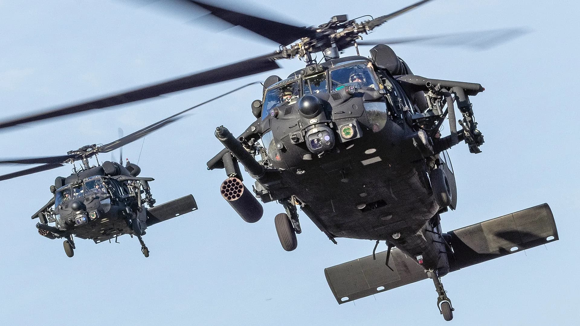 MH-60M DAP, empregado pelas OpEsp do Exército dos EUA (Matthew Williams/USMC)