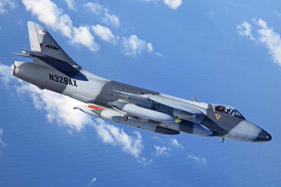 Hawker Hunter Mk.58 da ATAC (Divulgação)